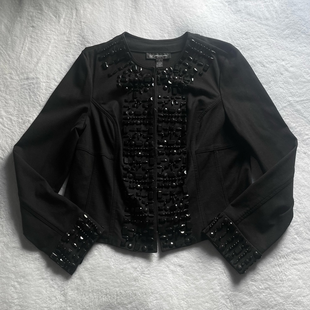INC international concept’s gem rhinestone Blazer